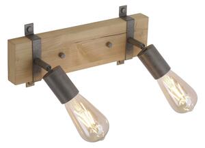 Leuchten Direkt 13472-79 - Стенен спот SLAT 2xE27/40W/230V