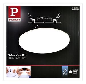 Paulmann 92392 - LED/17,5W IP44 Плафон за вграждане в баня VARIFIT 230V
