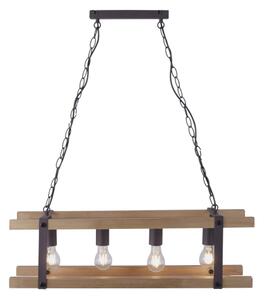 Leuchten Direkt 15684-79 - Пендел EDITH 4xE27/60W/230V