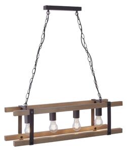 Leuchten Direkt 15684-79 - Пендел EDITH 4xE27/60W/230V