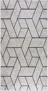 Светлосив килим, подходящ за миене 50x80 cm - Vitaus