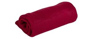 Червено одеяло от флийс 150x200 cm Plain – JAHU collections