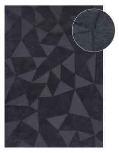 Сив вълнен килим 170x120 cm Shard - Flair Rugs