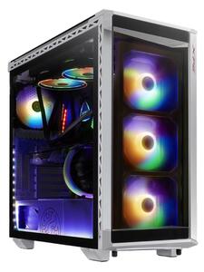 Средно голяма кутия микро ATX / Mini ITX / ATX XPG Battlecruiser Бял Черен ARGB