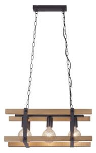 Leuchten Direkt 15683-79 - Пендел EDITH 3xE27/60W/230V