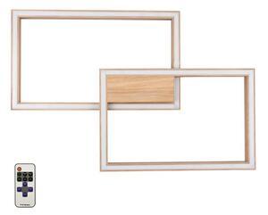 Spot-Light 91402274 - LED Димируема лампа RAMME LED/48W/230V + д.у. матов дъб