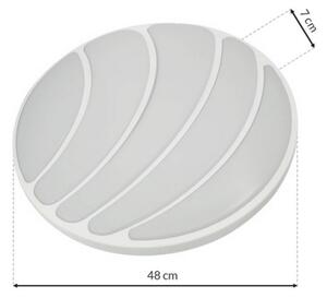 LED Димируем плафон SHELL WHITE LED/40W/230V + д.у