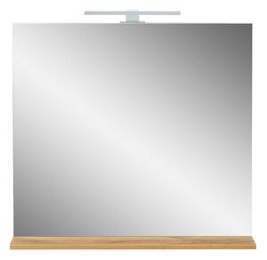 Стенно огледало със светлина/с рафт 76x75 cm Menen – Germania