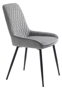 Сив трапезен стол Milton - Unique Furniture