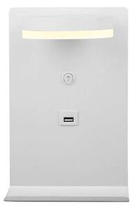 LED Стенна лампа със зарядно устройство COMPACT LED / 4W / 230V