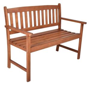 Кафява градинска пейка от масивно дърво Promotion – Garden Pleasure