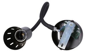 Гъвкава лампа ARENA 1xE14/40W/230V черна