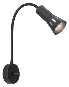 Гъвкава лампа ARENA 1xE14/40W/230V черна