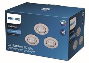 Philips - К-кт 3бр. LED лунички за окачен таван TARAGON LED/4.5W/230V 2700K