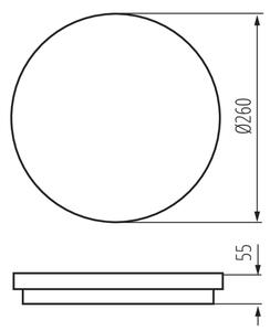 Kanlux 33340 - LED Екстериорна лампа BENO LED/24W/230V 4000K бяла IP54