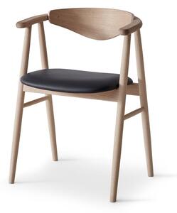 Трапезен стол от естествена кожа Traditional - Hammel Furniture