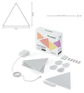 Nanoleaf NL48-1001TW-10PK - К-кт 10бр. LED RGB димируеми панели TRIANGLES LED/0,5
