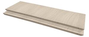 Допълнителни чинии за маса за хранене 2 бр. в дъб 135x48 cm Mezza - Hammel Furniture