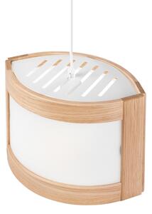 Висящ полилей ELODIE 1xE27/60W/230V дъб
