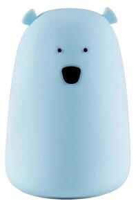 LED RGB детска сензорна лампа BEAR LED/0,8W/5V синя
