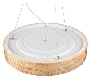 Полилей NATURAL 3xE27/60W/230V, 47 см, борова дървесина