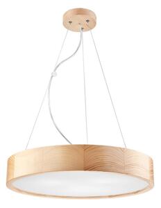 Полилей NATURAL 3xE27/60W/230V, 47 см, борова дървесина