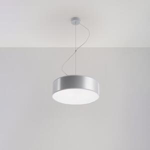 Сиво висящо осветително тяло ø 35 cm Atis – Nice Lamps