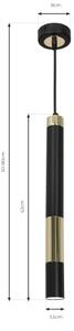 LED Висящ полилей DALLAS 1xGU10/3W/230V