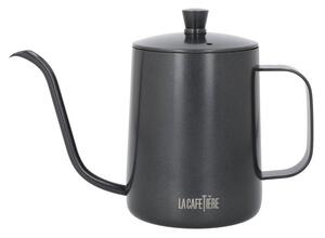Сива кана за кафе от неръждаема стомана 0,6 л La Cafetiere - Kitchen Craft