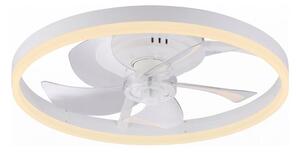 JUST LIGHT. 14624-16 - LED таванен вентилатор с осветление RITA LED/22W/230V + дистанционно управление