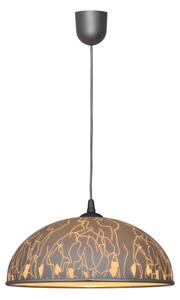 Висящ полилей CIRCLE 1xE27/15W/230V сив