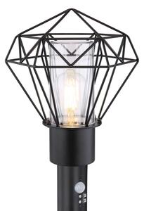 Globo 31357S - Екстериорна лампа със сензор HORACE 1xE27/15W/230V IP44