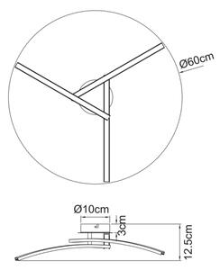 Globo 67129-18 - LED Полилей за повърхностен монтаж TANSY 3xLED/6W/230V