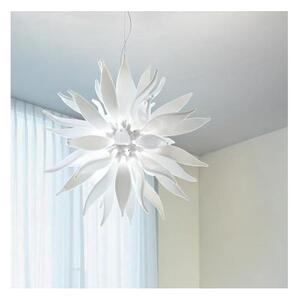 Ideal Lux - LED Пендел LEAVES 12xG9/3W/230V Ø 80 см бял