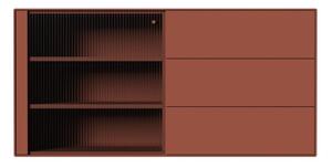 Висяща витрина в тухлен цвят 120x59 cm Edge от Hammel - Мебели Hammel