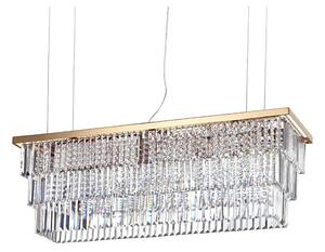 Ideal Lux - Кристален пендел MARTINEZ 8xE14/40W/230V