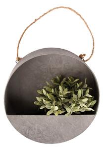 Сива саксия за стена , ø 35 cm - Esschert Design