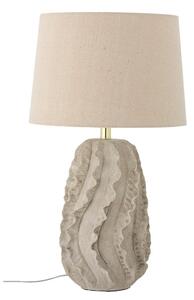Бежова настолна лампа с текстилен абажур (височина 64 cm) Natika – Bloomingville