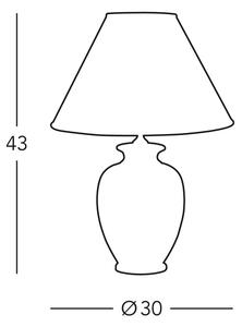 Kolarz 0014.70 - Настолна лампа GIARDINO 1xE27/100W/230V ⌀ 30 см