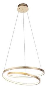 Paul Neuhaus 2472-12 - LED Димируем висящ полилей ROMAN LED/30W/230V златист