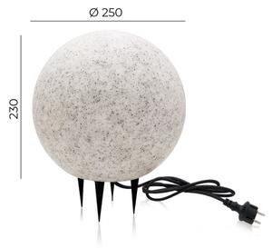 Екстериорна декоративна лампа GARDEN BALL 1xE27/40W/230V IP65 ⌀ 25 см