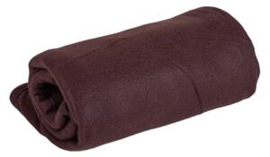 Кафяво одеяло от флийс 150x200 cm Plain – JAHU collections