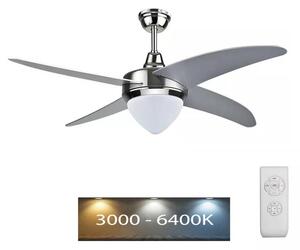 LED Таванен вентилатор LED/15W/230V 3000K/4000K/6400K + дистанционно