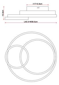 Globo 67237-36 - LED Лампа KAMILLA LED/36W/230V