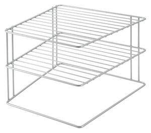 Стоманен допълнителен рафт в сребрист цвят 25x25 cm Palio – Metaltex