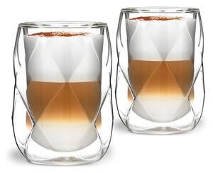 Комплект от 2 чаши за лате с двойна стена, 250 ml Geo - Vialli Design