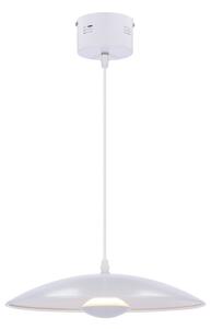 LED Висящ полилей LUND LED/10W/230V бял