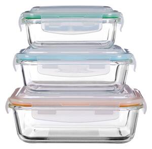 Стъклени и кутии за храна 3 бр Freska - Premier Housewares