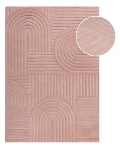 Розов вълнен килим , 120 x 170 cm Zen Garden - Flair Rugs