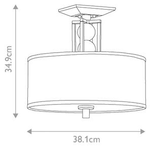 Elstead KL-CELESTIAL-SF - Повърхностен полилей CELESTIAL 3xE27/100W/230V